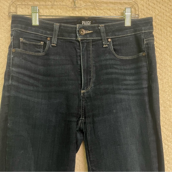 PAIGE Womens Hoxton Ultra Skinny Jeans Denim Casual Cotton Blend Stretch Size 28 - Picture 3 of 10